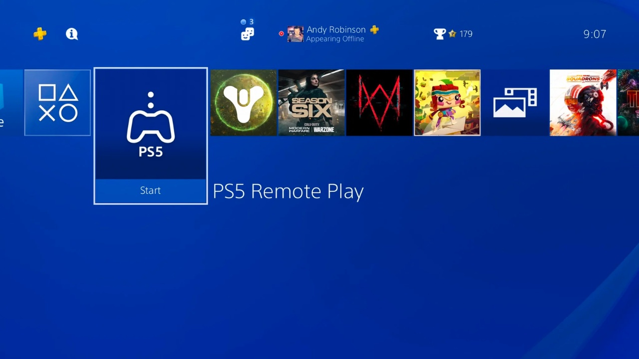 PS4 Remote Play Screnshot 1